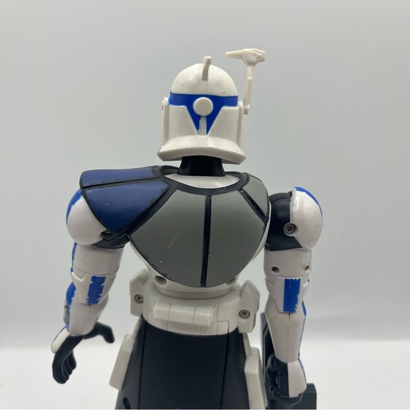 2009 HASBRO Star Wars 10" Figure COMMANDER REX CLONE Trooper Tested Working - Picture 7 of 11